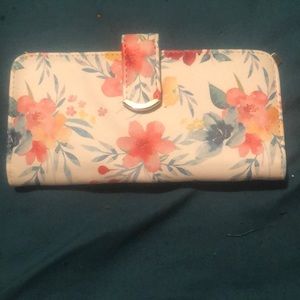 colorful flower wallet